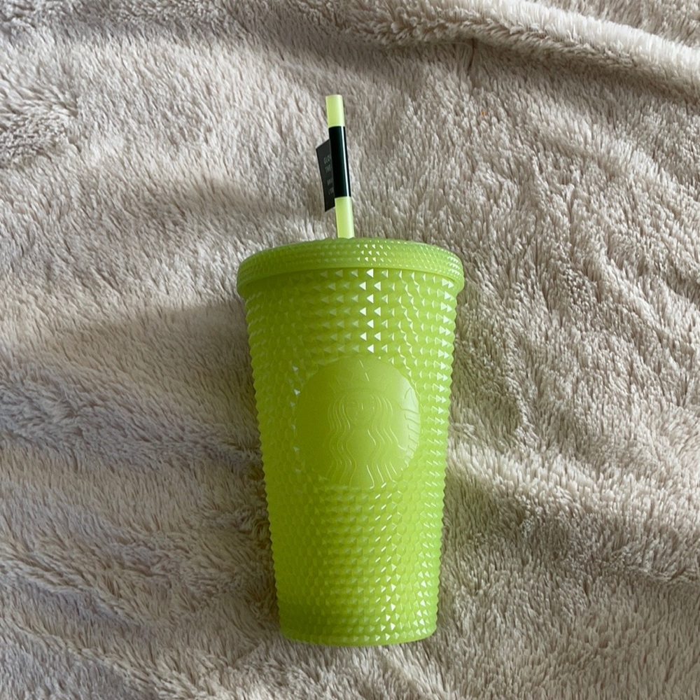 Starbucks 16 oz glow in the dark studded